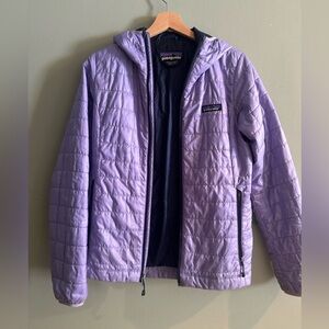 Patagonia Women's Purple Puffer Jacket